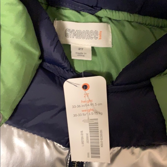 Gymboree NWT Puffer Jacket - Picture 2 of 3